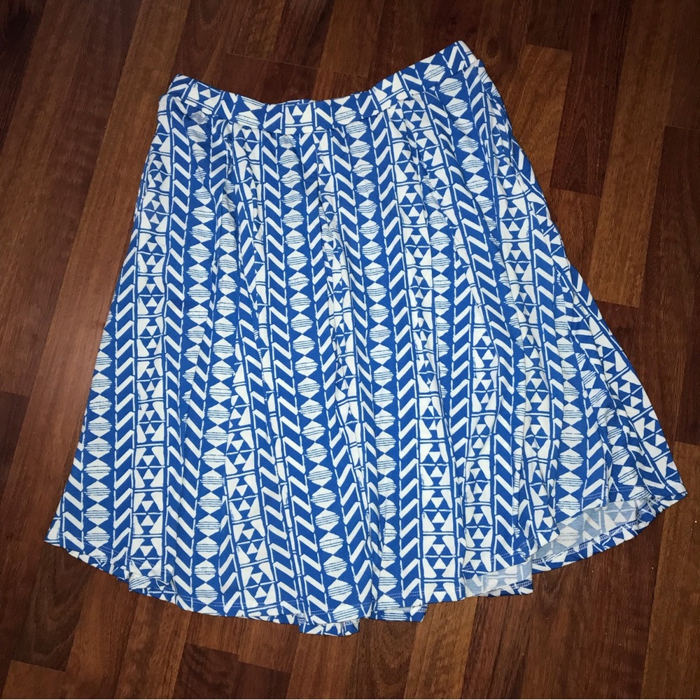 LuLaRoe Print Skirt XL